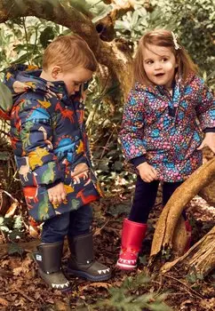 Зимние сапоги JoJo Maman Bb, оливковый