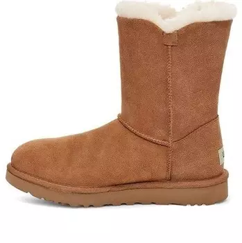 Зимние сапоги Лилиан пом пом Ugg, коричневый