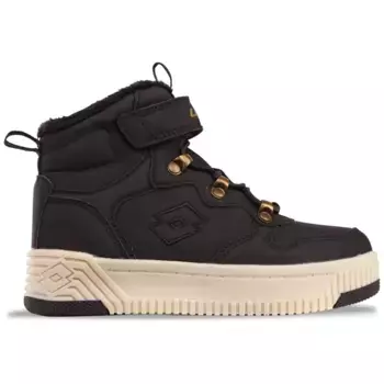 Зимние сапоги лото, - на уютной теплой подкладке Lotto, цвет BLACK-OFFWHITE