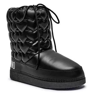 Зимние сапоги Love Moschino, черный