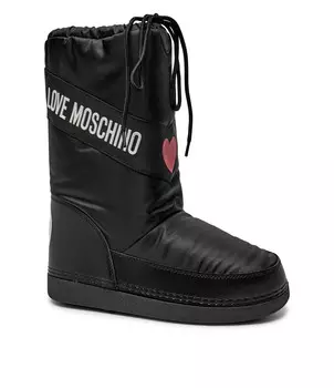 Зимние сапоги Love Moschino, черный