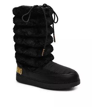 Зимние сапоги Love Moschino, черный