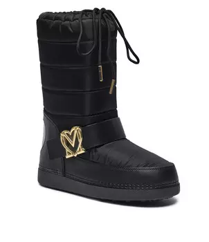 Зимние сапоги Love Moschino, черный