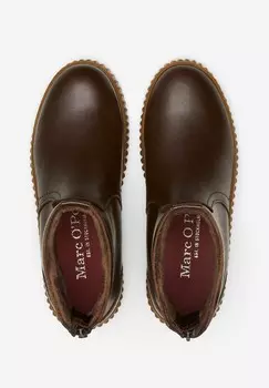 Зимние сапоги MIT RCKSEITIGEM REISSVERSCHLUSS Marc O'Polo, коричневый