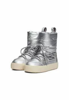 Зимние сапоги MONOGRAM Tommy Hilfiger, светло-серый