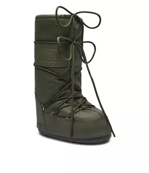 Зимние сапоги Moon Boot ICON RUBBER, зеленый