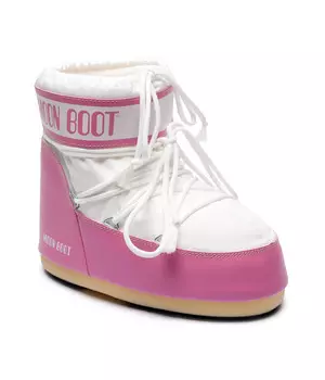 Зимние сапоги Moon Boot, роза