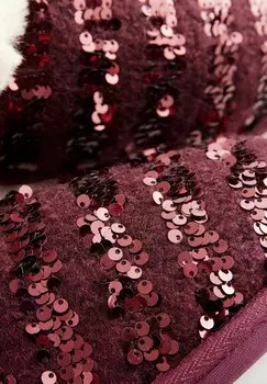 Зимние сапоги REGULAR FIT SEQUIN LINED Next, красный