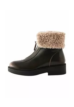 Зимние сапоги REGULAR WIDE FIT FOREVER COMFORT COLLARED Next, коричневый