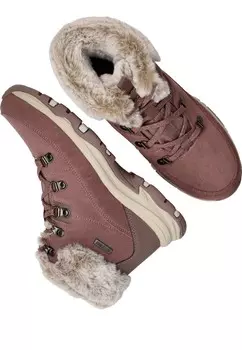 Зимние сапоги Skechers, розовый