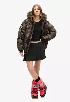 Зимние сапоги SNOW Superdry, розовый