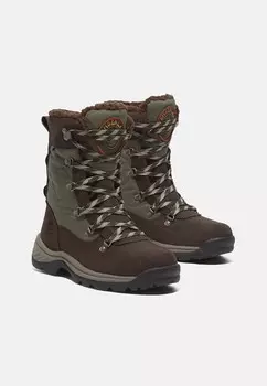 Зимние сапоги Timberland, темно-коричневый