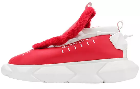 Зимние сапоги унисекс красный Norvincy