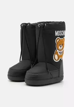 Зимние сапоги UNISEX MOSCHINO, черный