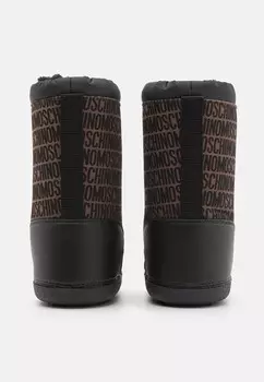 Зимние сапоги UNISEX MOSCHINO, черный