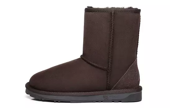 Зимние сапоги унисекс шоколадные Everau