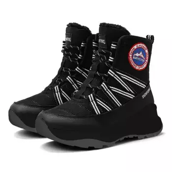 Зимние сапоги унисекс Snow Flying, черный