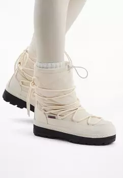 Зимние сапоги WATERPROOF OYSHO, бежевый