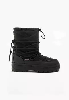 Зимние сапоги WATERPROOF OYSHO, черный