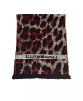 Зимние шарф Cavalli Class, красный
