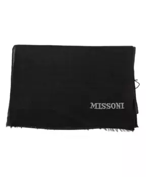Зимние шарф Missoni, черный