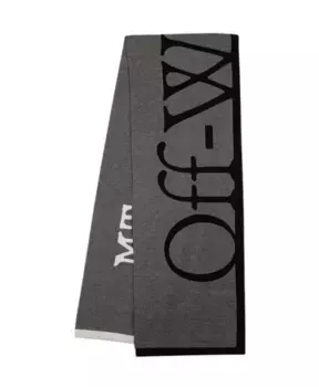 Зимние шарфы Off White, белый