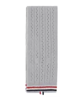 Зимние шарфы Thom Browne, серый