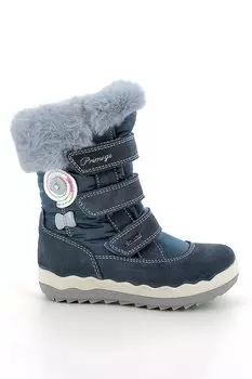 Зимние замшевые ботинки Primigi, синий