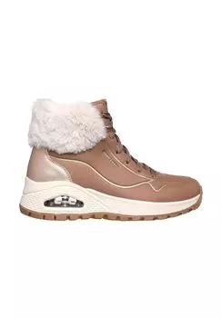 Зимние женские ботильоны на подкладке SKECHERS, цвет Tpgd Taupe Durabu