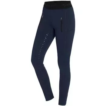 Зимние женские леггинсы для верховой езды, силиконовые, с полным сиденьем, СПОРТИВНЫЕ, синие ночи SCHOCKEMÖHLE