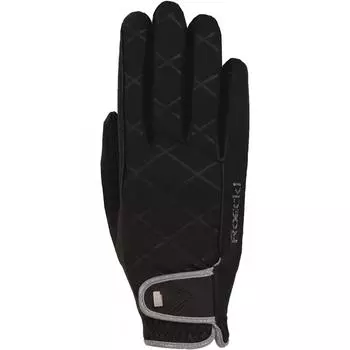 Перчатки Roeckl женские для верховой езды, черный