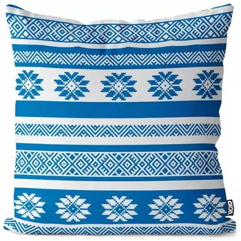 Зимний чехол на подушку VOID в скандинавском стиле, чехол для подушки из полиэстера, водонепроницаемый, для улицы и дома, размер подушки: 80 x 80 см