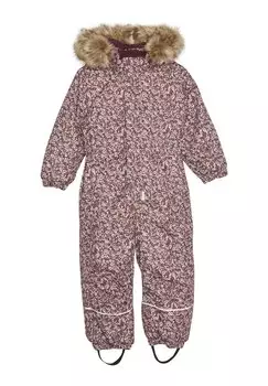 Зимний комбинезон AOP Minymo, цвет bordeaux
