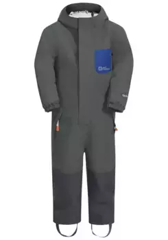 Зимний комбинезон Jack Wolfskin "GEELY 2L INS OVERALL K", зеленый