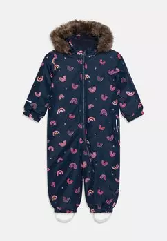 Зимний комбинезон NMFSNOW SUIT RAINBOW Name it, цвет dark sapphire