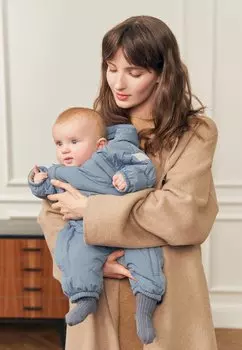 Зимний комбинезон OVERALL LEA Leokid, цвет blue fern