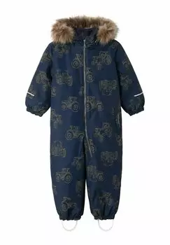 Зимний комбинезон OVERALL SNOW10 Name it, цвет dark sapphire