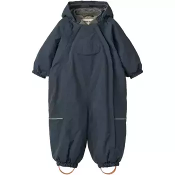 Зимний комбинезон ПШЕНИЧНЫЙ «Snowsuit Adi Tech», водонепроницаемый, дышащий, с легкой подкладкой Wheat, темно-синий