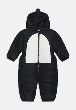 Зимний комбинезон PUFFER SNOWSUIT PENGUIN TECHNICAL BABY Stella McCartney Kids, цвет black