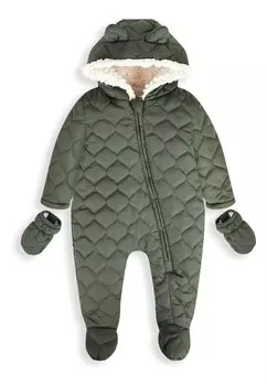 Зимний комбинезон QUILTED PRAM JoJo Maman Bb, цвет khaki