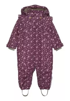 Зимний комбинезон WATERPROOF WITH ALL OVER PRINT EN FANT, цвет fig