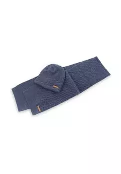 Зимний комплект из шапки и шарфа Нампа normani, цвет Jeans Meliert