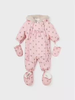 Зимний костюм стандартного кроя Mayoral, розовый
