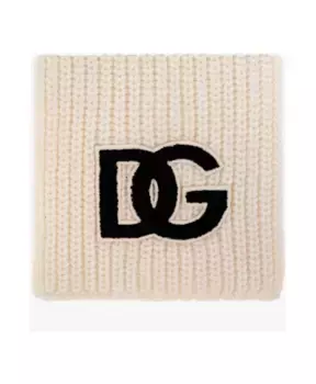 Зимний шарф Dolce & Gabbana, бежевый