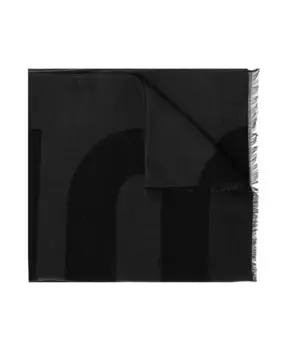 Зимний шарф Moschino, черный