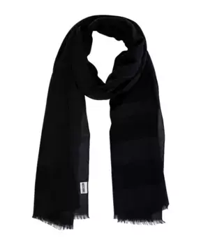 Зимний шерстяной шарф Moschino, синий