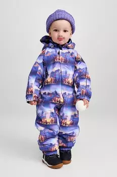 Зимний спортивный комбинезон Reima для мальчиков и девочек Moomin Lyster, синий