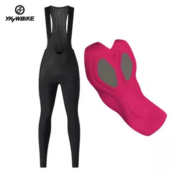 Женский велосипедный комбинезон Mountainpeak утепленный однотонный XS-XXL, черный