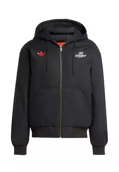 Зимняя куртка 100 THIEVES adidas Originals, черный