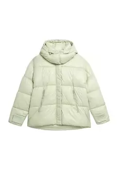 Зимняя куртка 4F, светло-зеленая.